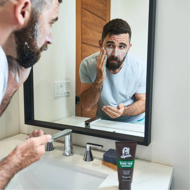 DR. SQUATCH Face Wash - Pine Tar - 4oz