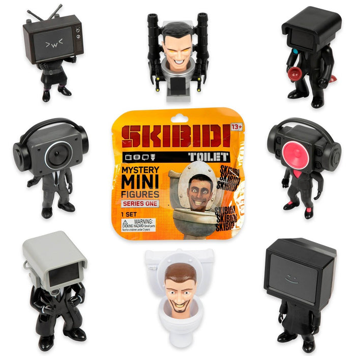 Skibidi Toilet Mystery Mini Figure