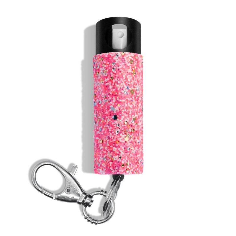 Guard Dog Security Bling It On Pepper Spray 2pk Glow-In-The-Dark 16' Distance White and Confetti
