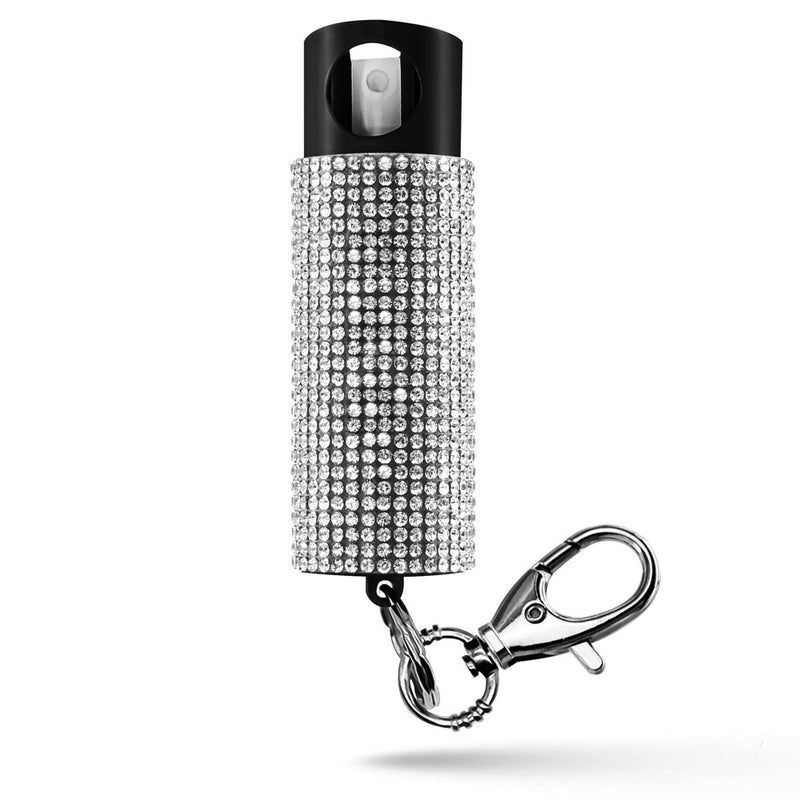 Guard Dog Security Bling It On Pepper Spray 2pk Glow-In-The-Dark 16' Distance White and Confetti