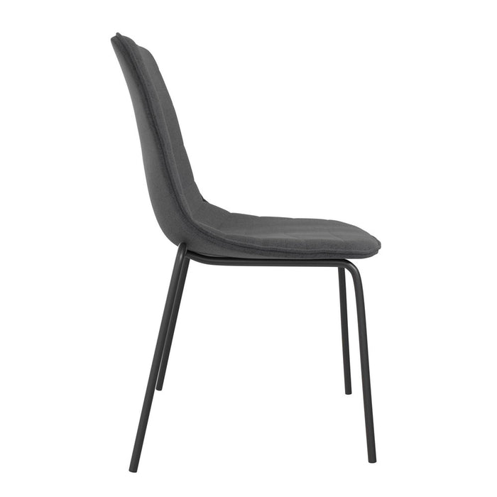 2pk Haverhood Dining Chairs Dark Gray - Project 62 (LOCAL PICKUP ONLY)