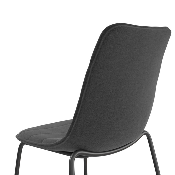 2pk Haverhood Dining Chairs Dark Gray - Project 62 (LOCAL PICKUP ONLY)