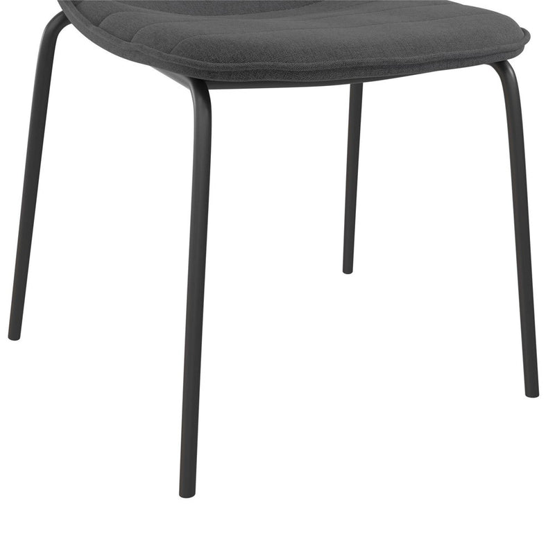 2pk Haverhood Dining Chairs Dark Gray - Project 62 (LOCAL PICKUP ONLY)
