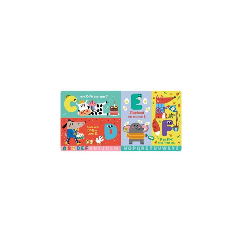 Hello, ABC! - by Christie Hainsby (Boardbook) - Gigglescape
