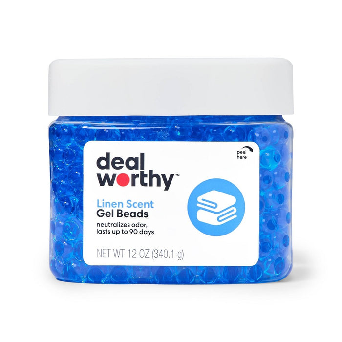 Scented Gel Beads - Linen - 12oz - Dealworthy