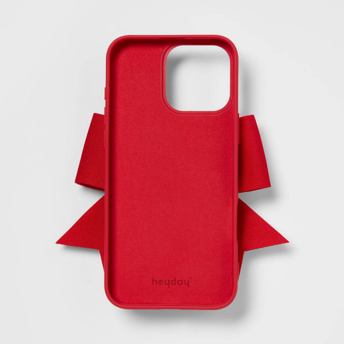Apple iPhone 16 Pro Max Bow Case - heyday Red Pop