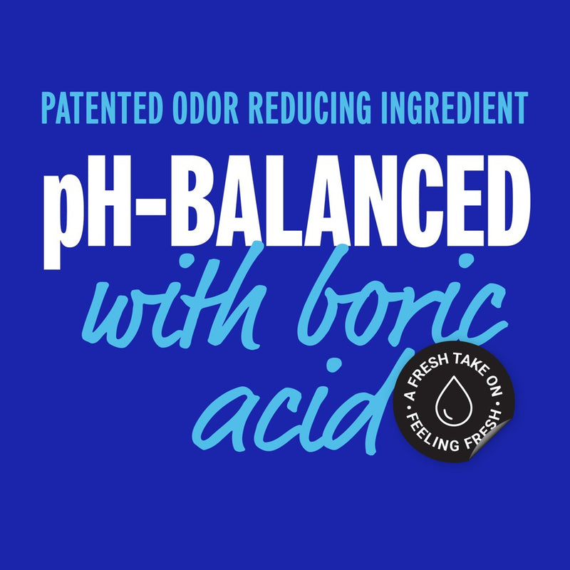 Summer's Eve Odor Relief with Boric Acid Feminine Wipes - 12ct
