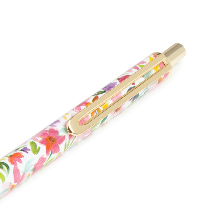 U Brands 2pk Gel Pens Black Ink Avalon Bountiful Bouquet