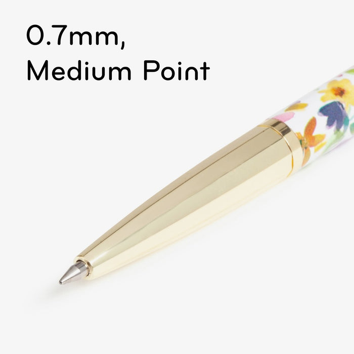 U Brands 2pk Gel Pens Black Ink Avalon Bountiful Bouquet