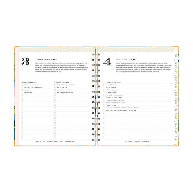 Day Designer 2024-25 Weekly/Monthly Planner 9"x7" Wirebound Matte Day Dream