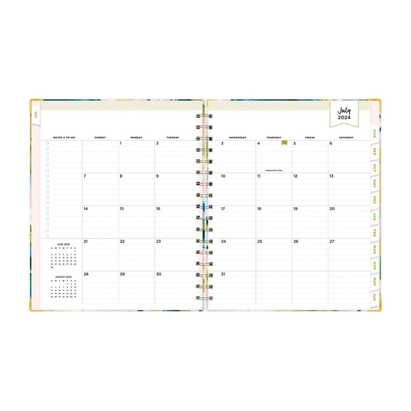 Day Designer 2024-25 Weekly/Monthly Planner 9"x7" Wirebound Matte Day Dream