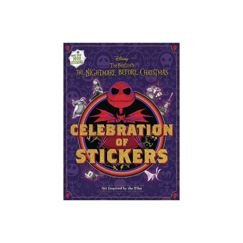 Disney Tim Burton's the Nightmare Before Christmas Stickers (Hardcover)