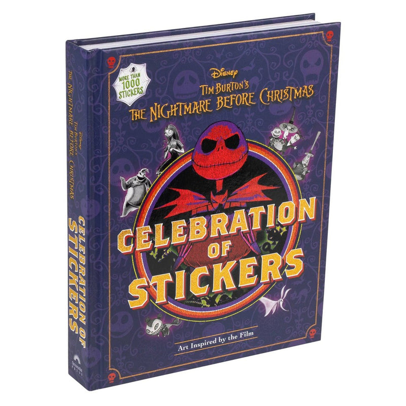 Disney Tim Burton's the Nightmare Before Christmas Stickers (Hardcover)