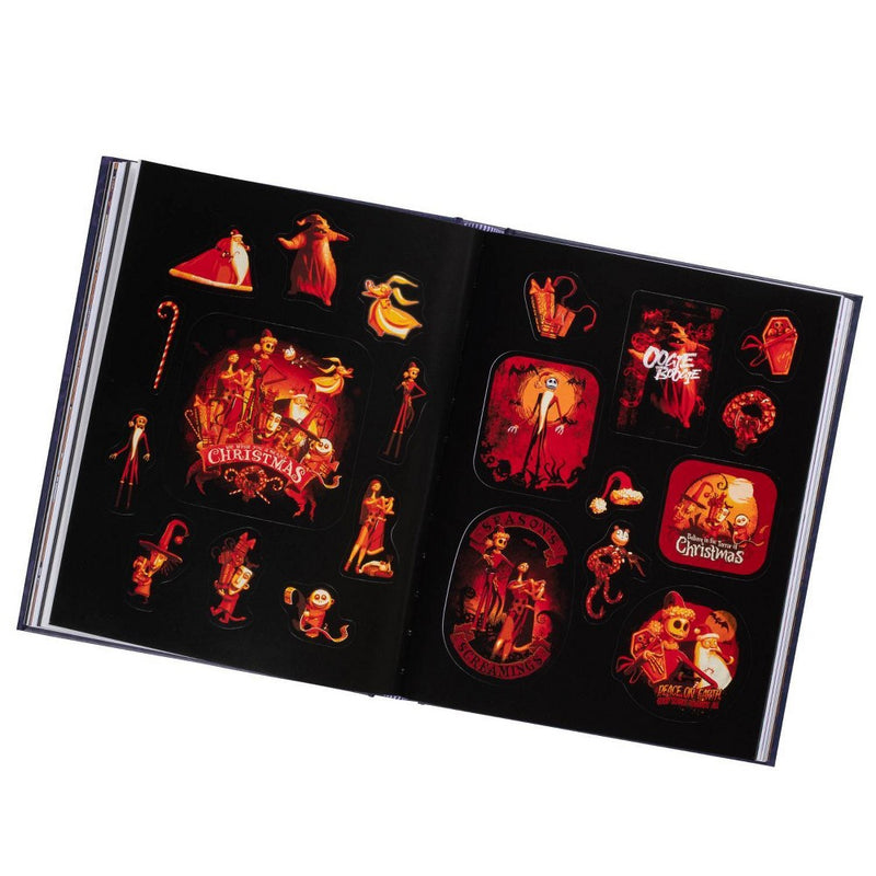 Disney Tim Burton's the Nightmare Before Christmas Stickers (Hardcover)
