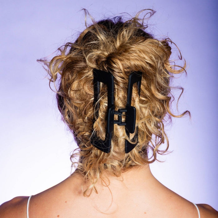 Gimme Beauty Thick Rectangle XL Claw Clip - Black