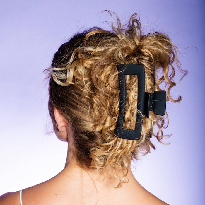 Gimme Beauty Thick Rectangle XL Claw Clip - Black