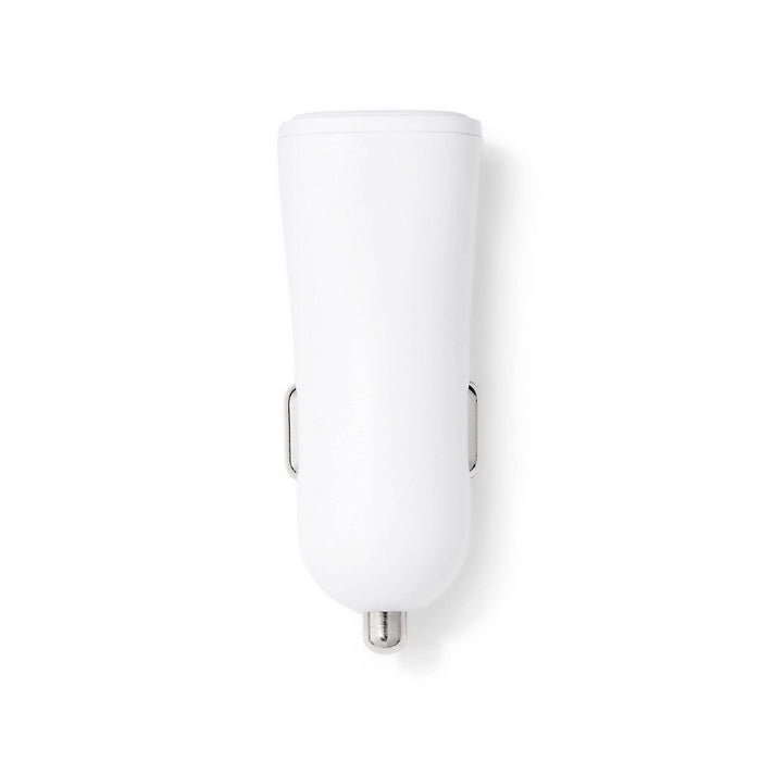2-Port 25W Car Charger - dealworthy White