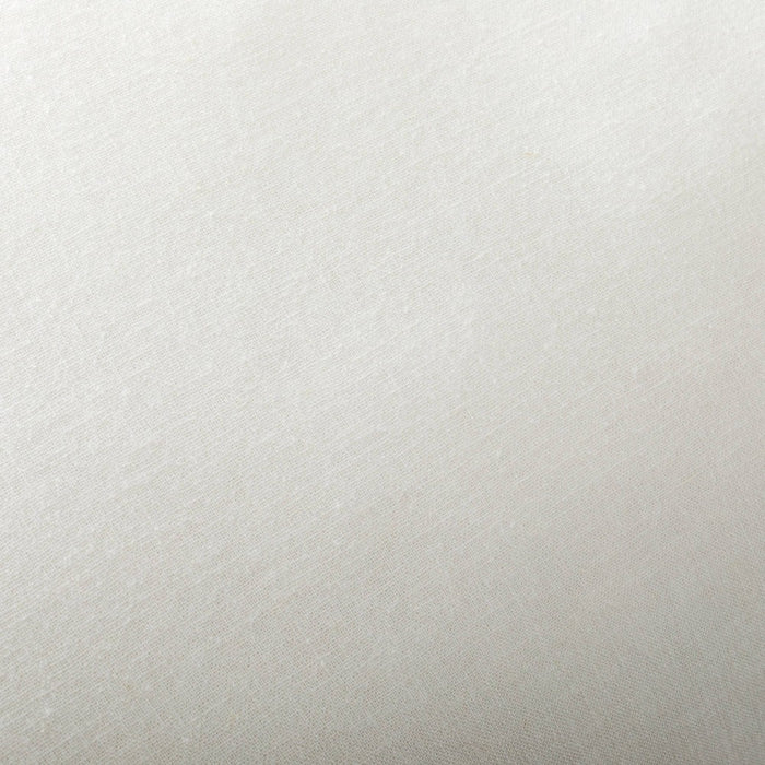 26"x26" Linen Blend Euro Bed Pillow Cream - Hearth & Hand with Magnolia: Indoor Square Pillow, Removable Cover, OEKO-TEX Certified