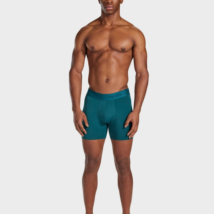 Pair of Thieves Men's Hustle Boxer Briefs 2pk - Green/Black M