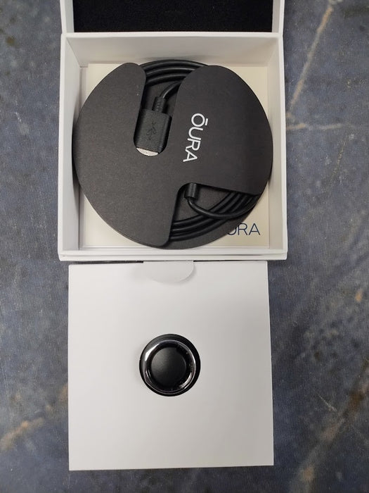 Oura Ring Gen3 Heritage Silver US SIZE 10 SEE DETAILS
