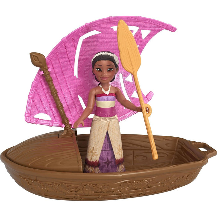 Disney Moana 2 Wayfinder Wonders with Surprise Small Doll, Canoe & Accessory