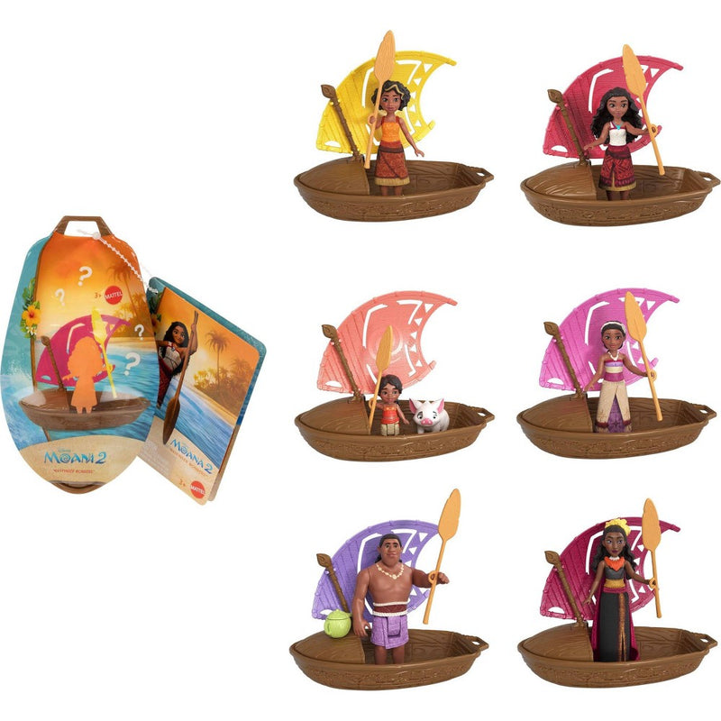 Disney Moana 2 Wayfinder Wonders with Surprise Small Doll, Canoe & AccessoryIA-255857