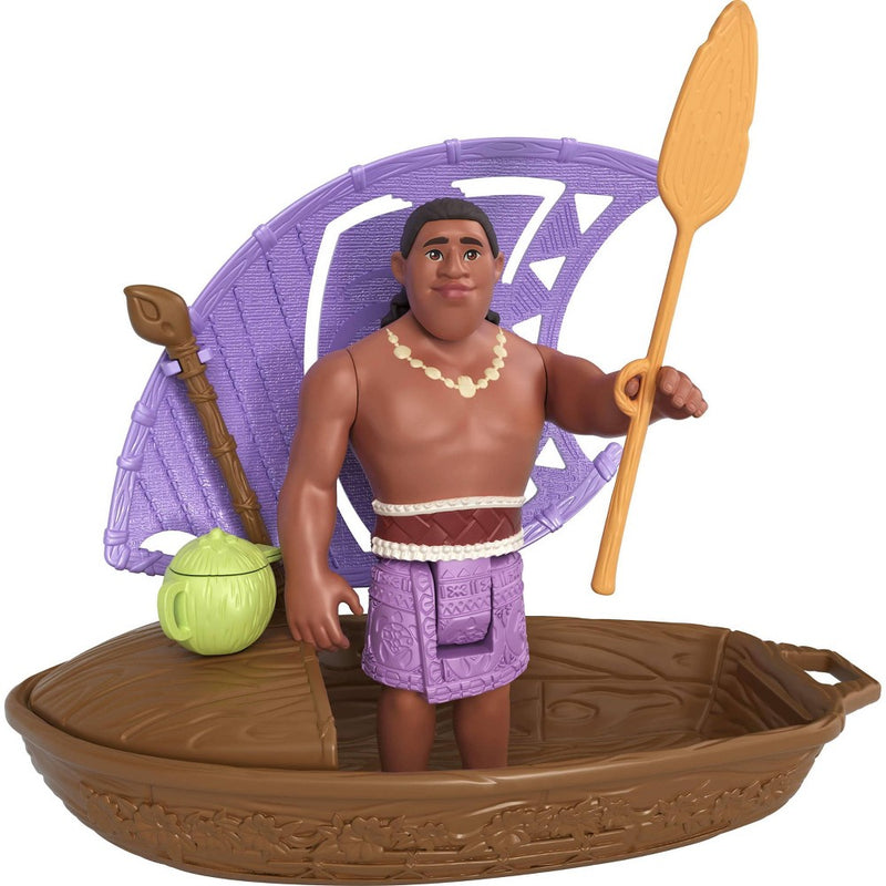 Disney Moana 2 Wayfinder Wonders with Surprise Small Doll, Canoe & AccessoryIA-255857