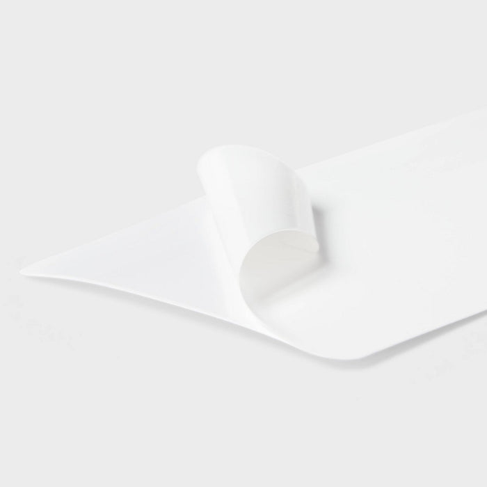 36ct Small Peel and Stick Labels - up&up: Removable Adhesive Film, Reinforcement & Price Labels, White, 2"x4"