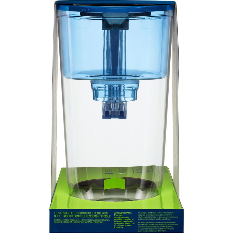 Brita Water Filter 10-Cup Tahoe Water Pitcher Dispenser with Elite Water Filter - Blue: Filters Lead, Mercury, Chlorine