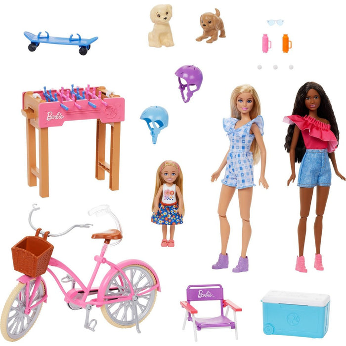 Barbie 12.7" Backyard Fun Playset Build-up Doll (LOCAL PICKUP ONLY)