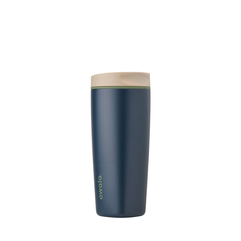 Owala 20oz SmoothSip Slider Stainless Steel Travel Mug - Navy Nights