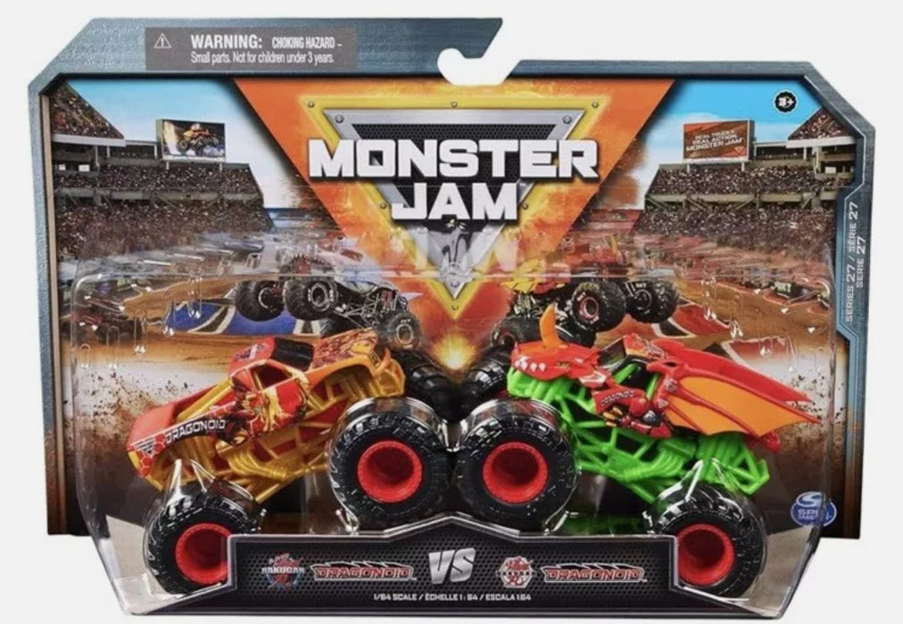 Monster Jam Dragon vs Soldier Fortune 1:64 BAKUGAN DRAGONOID V BAKUGAN DRAGONOID