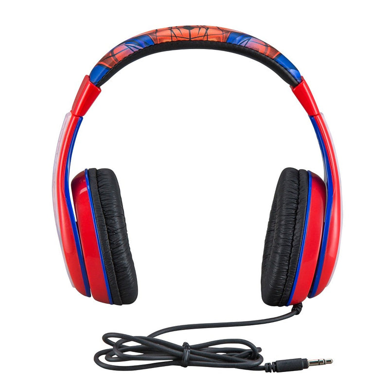 eKids Spiderman Wired Headphones - Red (SM-140.EXV0i)