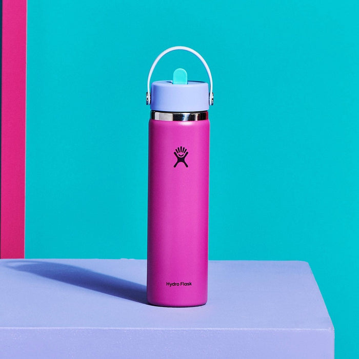 Hydro Flask 24oz Wide Mouth Flex Straw Water Bottle Holiday Punch *ADD 3 TO YOUR CART & 1 IS FREE!*