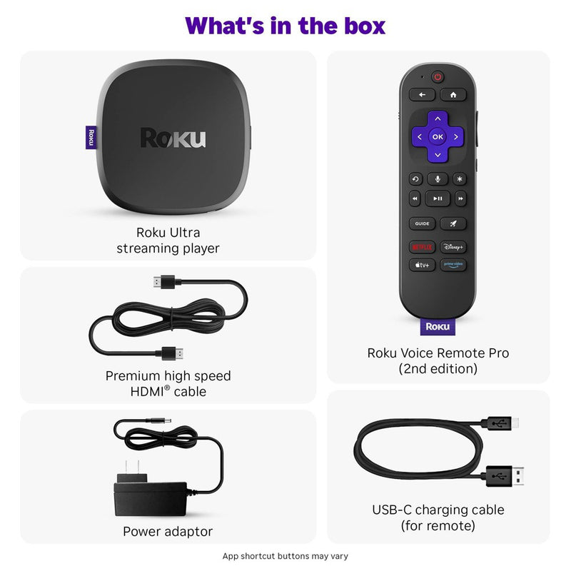 Roku Ultra 2024 Ultimate 4K Streaming Device with HDR10+
