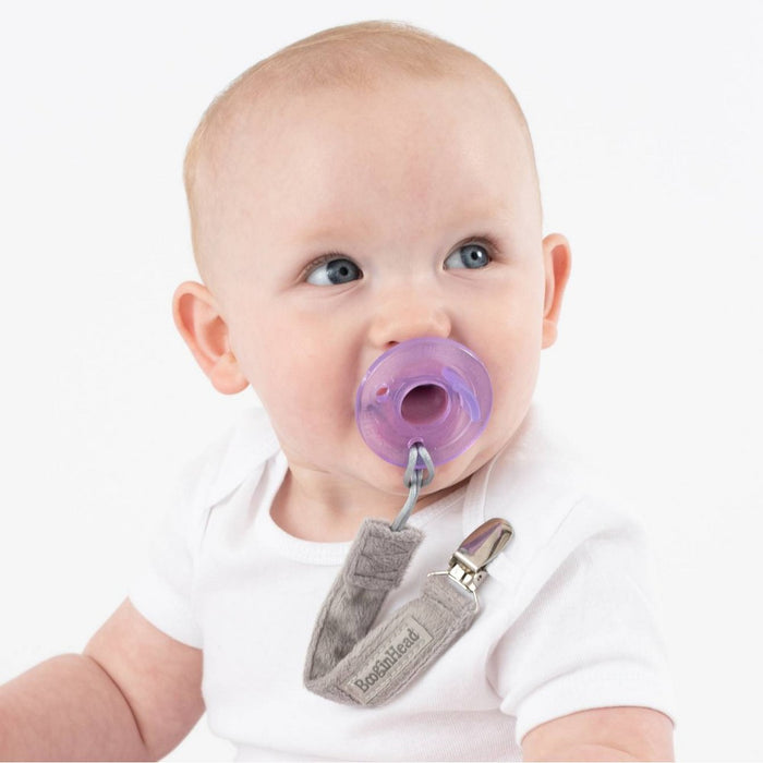 BooginHead 2pk PaciGrip Lux Pacifier Holder - Blue