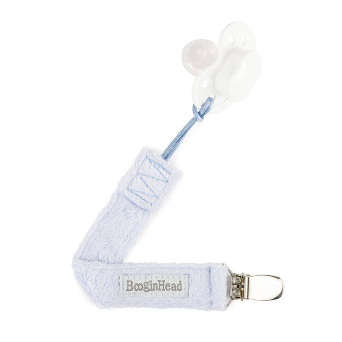 BooginHead 2pk PaciGrip Lux Pacifier Holder - Blue
