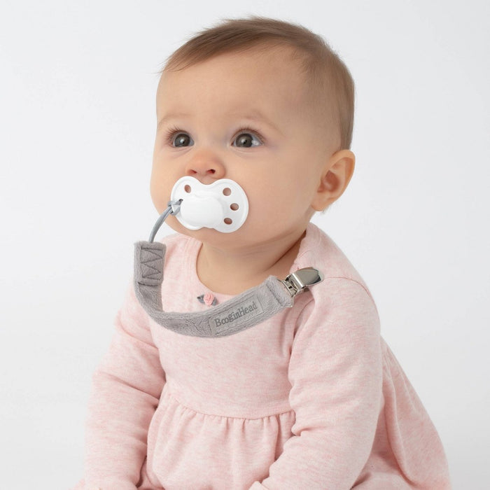 BooginHead 2pk PaciGrip Lux Pacifier Holder - Blue