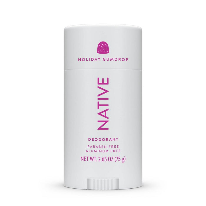 Native Limited Edition Aluminum Free Deodorant - Holiday Gumdrop - 2.65oz