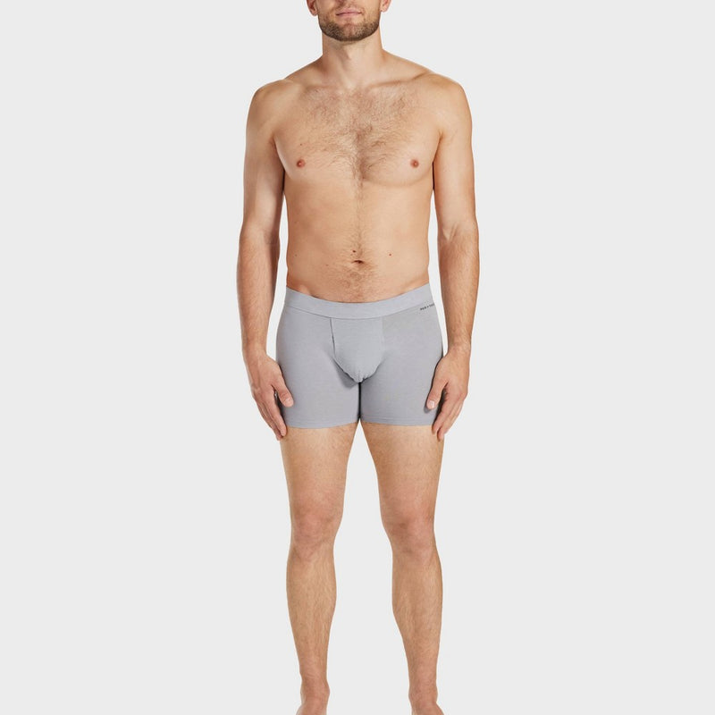 Pair of Thieves Men's Quick Dry Cotton Boxer Briefs 3pk - Gray S