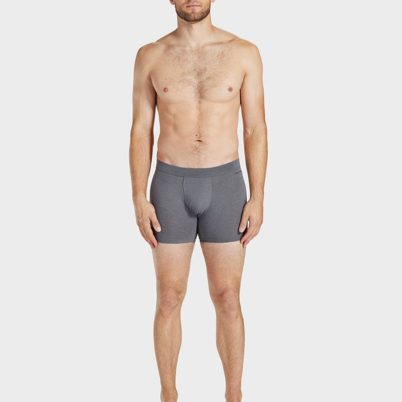 Pair of Thieves Men's Quick Dry Cotton Boxer Briefs 3pk - Gray S