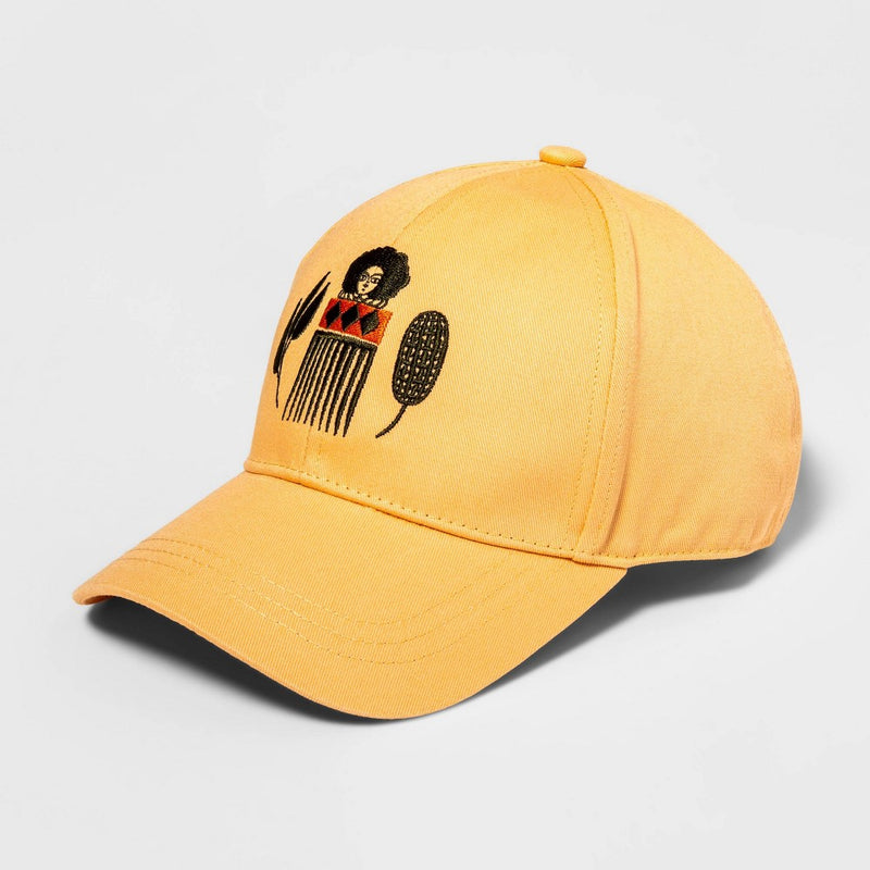 Black History Month Adult Homage to Legacy Satin-Lined Baseball Hat - Tan