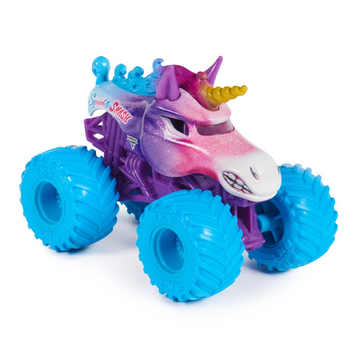 Monster Jam Official Bakugan Dragonoid Monster Truck Die-Cast Vehicle - 1:64 Scale - Elemental Trucks Series