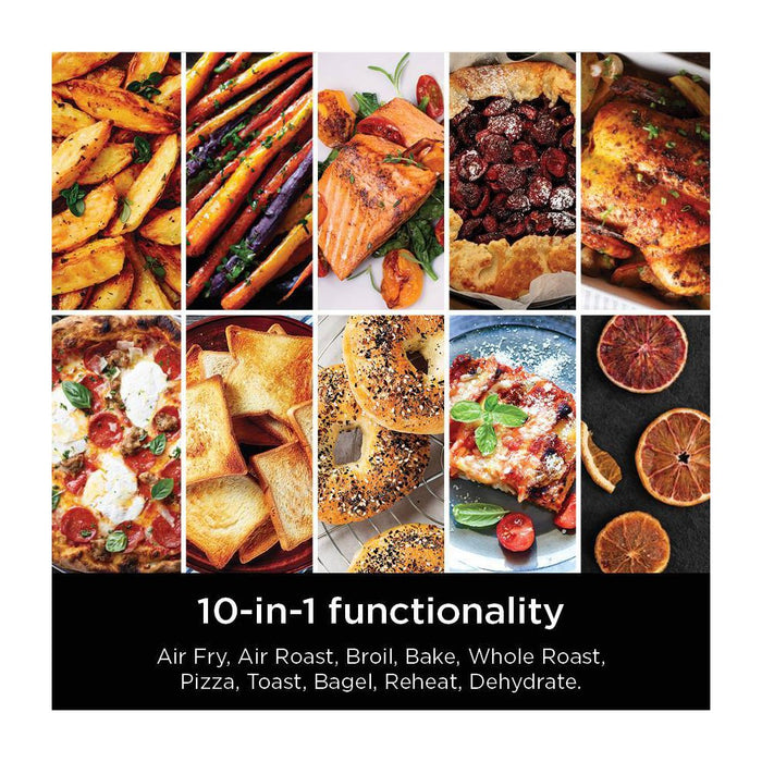 Ninja Prestige Smart XL Air Fryer and Countertop Oven DT501: Stainless Steel Toaster Oven, 1800W, Includes Air Fry Basket (LOCAL PICKUP ONLY)