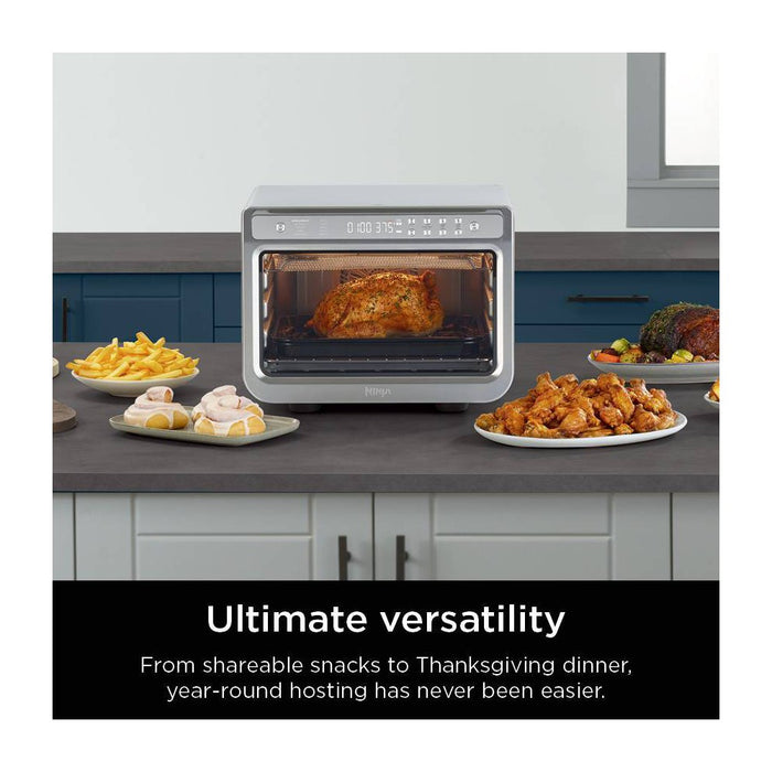 Ninja Prestige Smart XL Air Fryer and Countertop Oven DT501: Stainless Steel Toaster Oven, 1800W, Includes Air Fry Basket (LOCAL PICKUP ONLY)