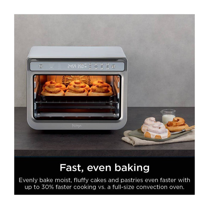 Ninja Prestige Smart XL Air Fryer and Countertop Oven DT501: Stainless Steel Toaster Oven, 1800W, Includes Air Fry Basket (LOCAL PICKUP ONLY)