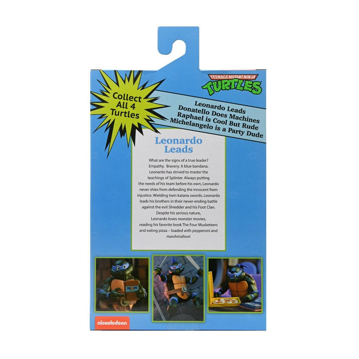 NECA Teenage Mutant Ninja Turtles Ultimate Leonardo 7" Scale Action Figure