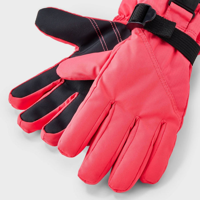 Kids' Ski Glove - All In Motion Pink 4-7