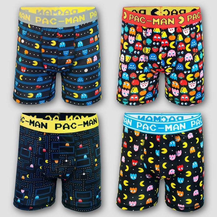 Boys' Pac-Man 4pk Poly Underwear - 10
