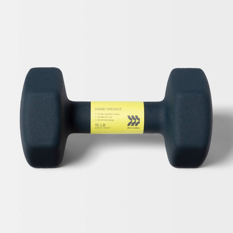 Dumbbell 15lbs Blue - All In Motion (LOCAL PICKUP ONLY)